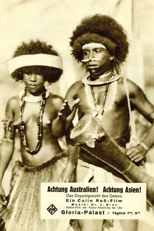 Movie poster for Achtung Australien! Achtung Asien! (1930)