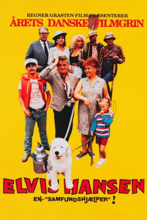 Movie poster for Elvis Hansen, en samfundshjælper (1988)