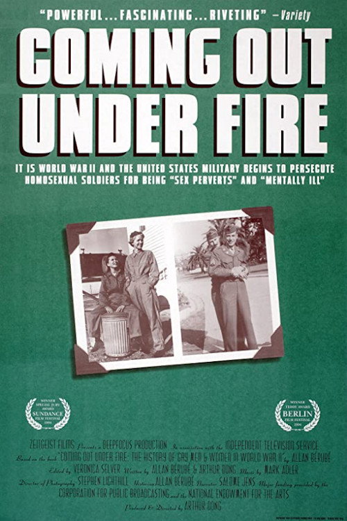Movie poster for Coming Out Under Fire (1994)