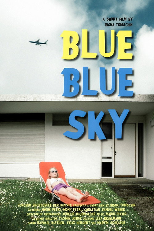 Movie poster for Blue Blue Sky (2014)