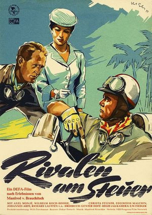 Movie poster for Rivals Behind the Wheel (1957)