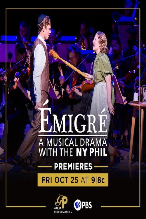 Movie poster for Émigré: A Musical Drama with the NY Philharmonic