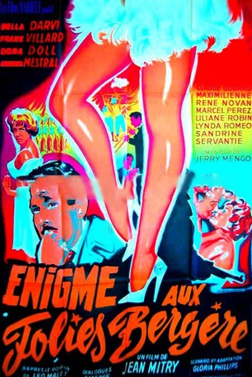 Movie poster for The Enigma of the Folies-Bergère (1959)