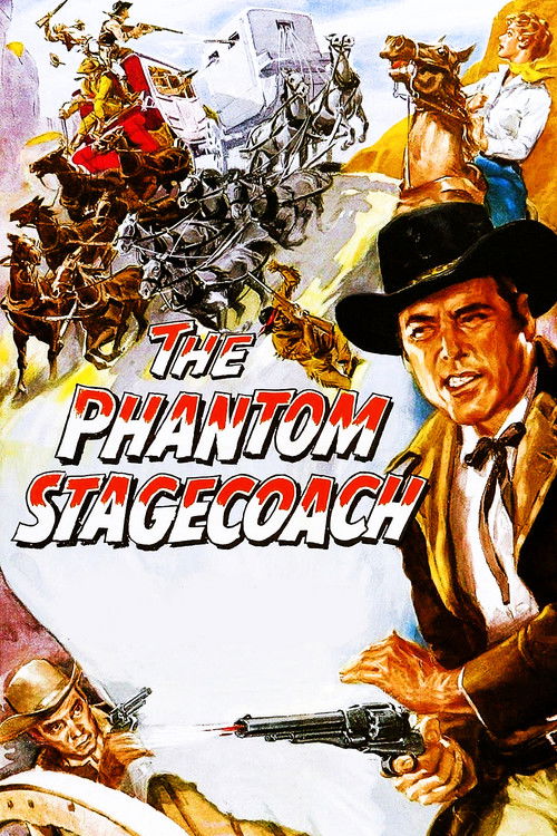 Movie poster for The Phantom Stagecoach (1957)