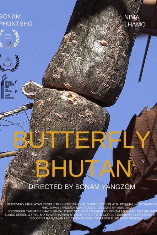 Movie poster for Butterfly Bhutan
