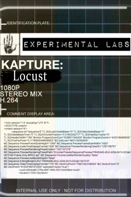 Movie poster for Kapture: Locust (2018)