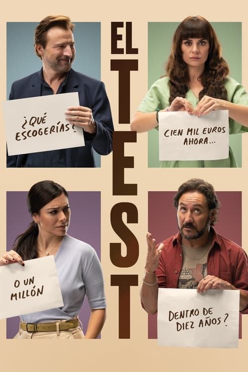 Movie poster for The Te$t (2022)