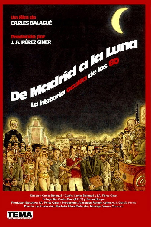 Movie poster for De Madrid a la Luna (2006)