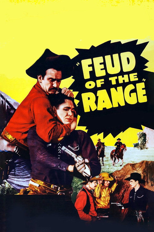 Movie poster for Feud of the Range (1939)