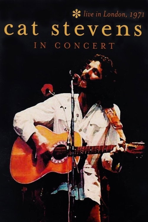 Movie poster for Cat Stevens - In Concert (1971)