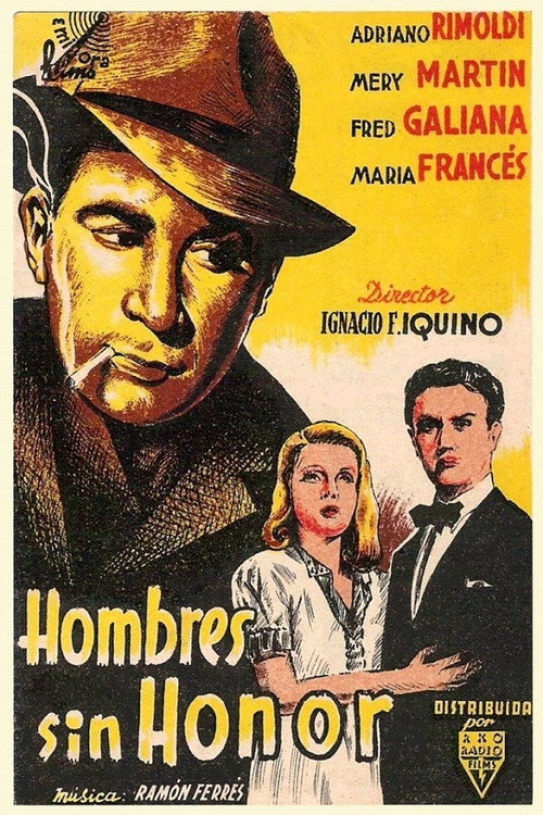 Movie poster for Hombres sin honor (1944)