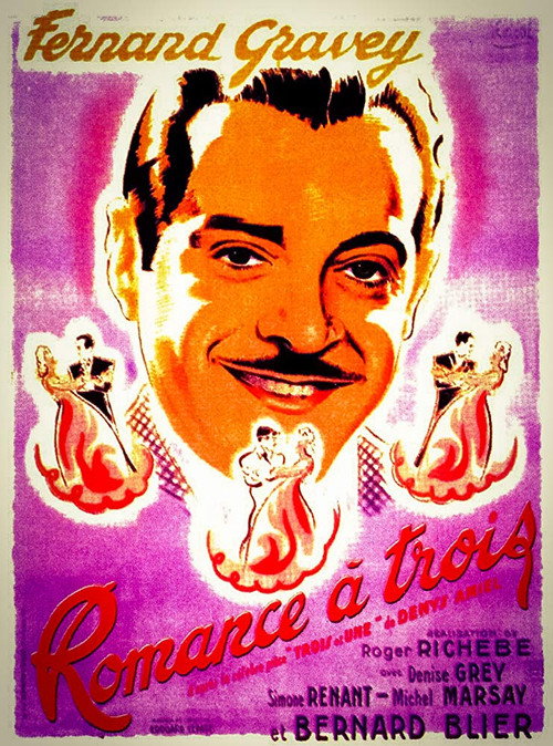 Movie poster for Threesome Romance (1942)