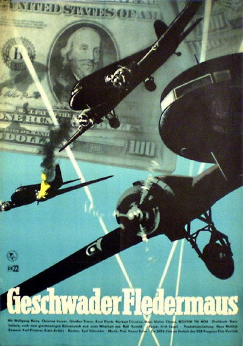 Movie poster for Geschwader Fledermaus (1958)