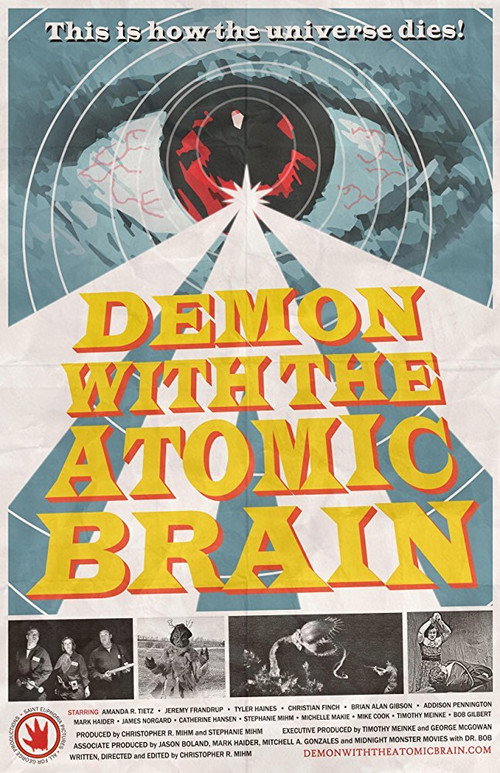 Movie poster for Demon with the Atomic Brain (2017)
