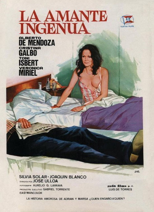 Movie poster for La amante ingenua (1980)