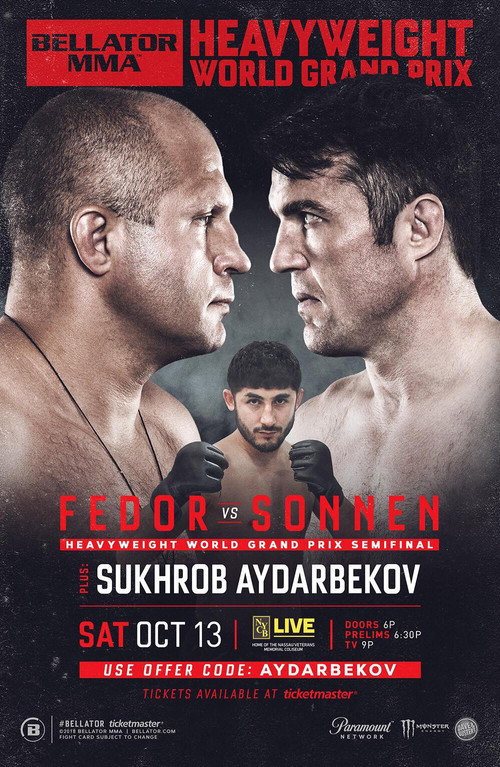 Movie poster for Bellator 208: Fedor vs. Sonnen (2018)