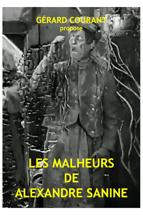 Movie poster for Les Malheurs d'Alexandre Sanine (2024)