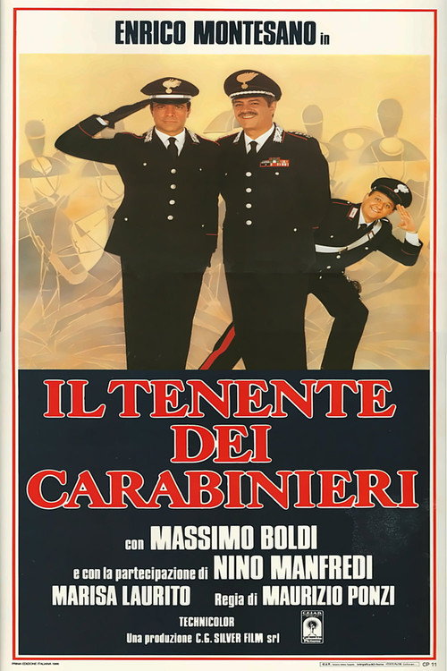 Movie poster for The Lieutenant of the Carabinieri (1986)