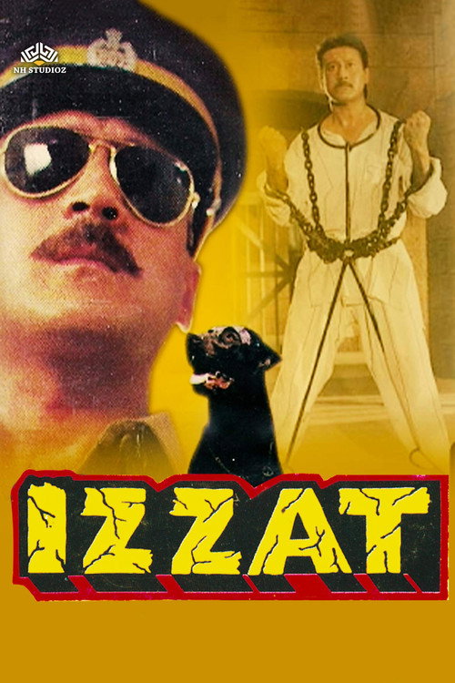 Movie poster for Izzat (1991)