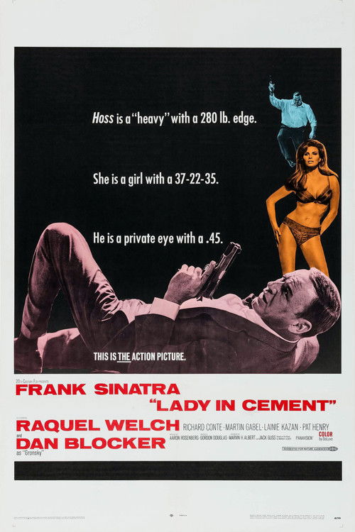 Movie poster for Lady in Cement (1968)