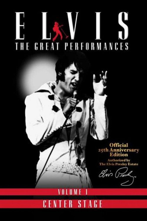 Movie poster for Elvis The Great Performances Vol. 1 Center Stage (2002)