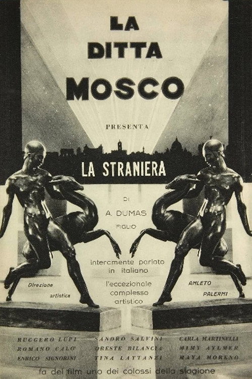 Movie poster for La straniera (1930)