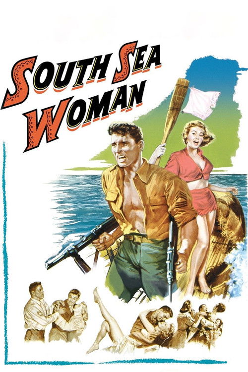 Movie poster for South Sea Woman (1953)