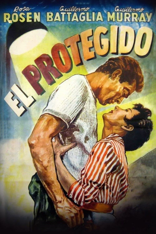 Movie poster for El protegido (1956)