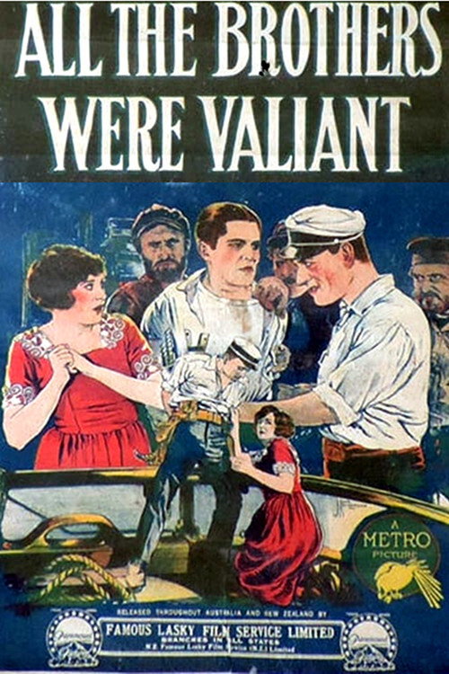 Movie poster for All the Brothers Were Valiant (1923)