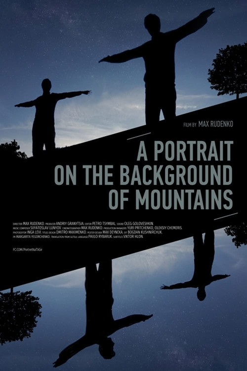 Movie poster for A Portrait on the Background of Mountains (2019)
