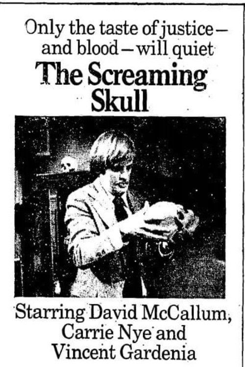 Movie poster for The Screaming Skull (1973)