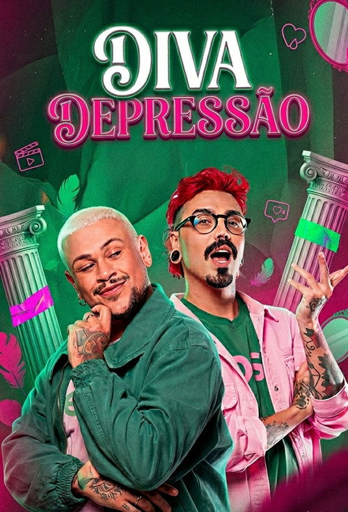 Series poster for Diva Depressão (2015)