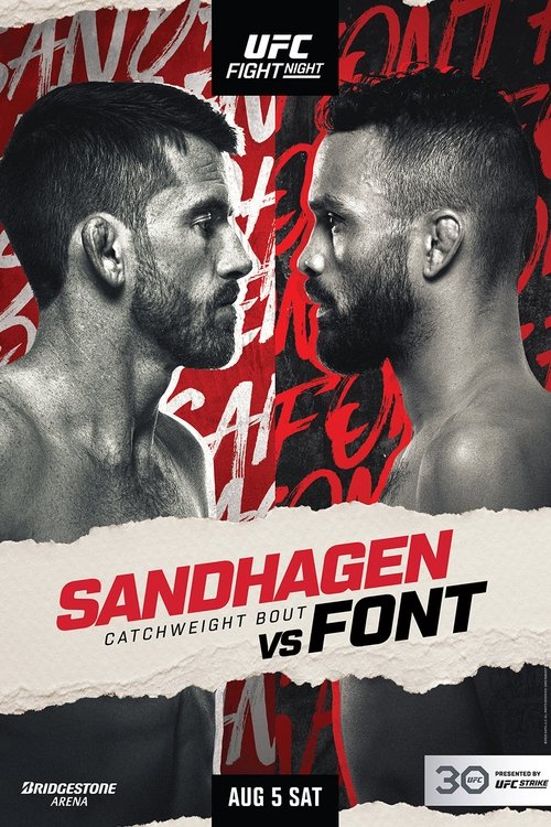 Movie poster for UFC on ESPN 50: Sandhagen vs. Font (2023)
