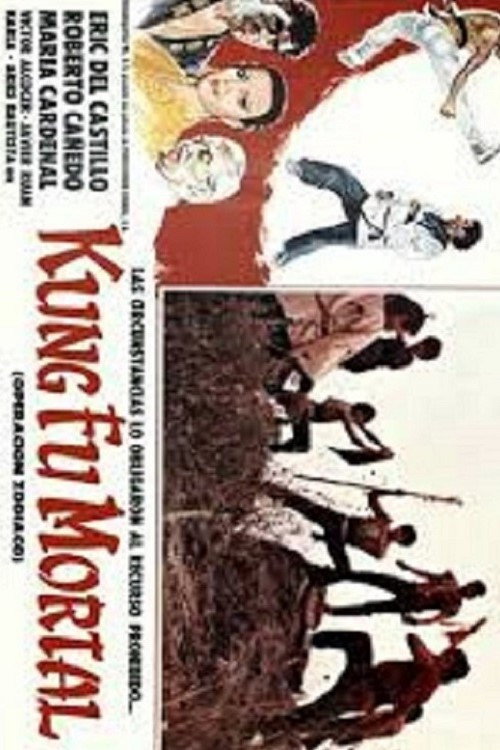 Movie poster for Kung fu mortal: Operación zodiaco (1987)