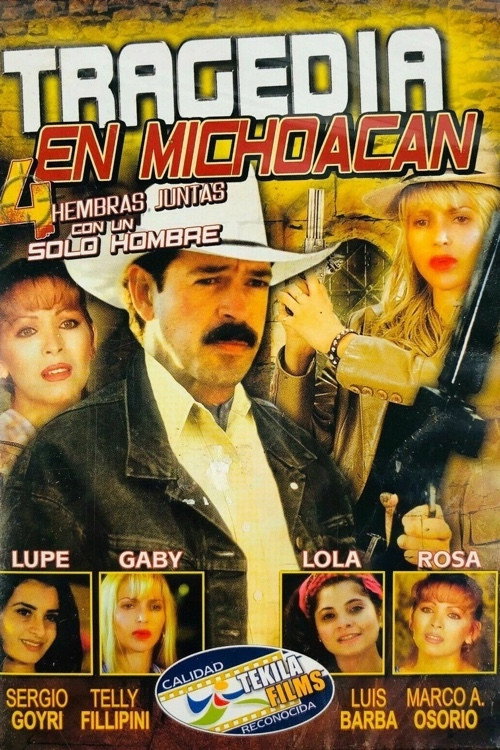 Movie poster for Tragedia en Michoacán (1995)
