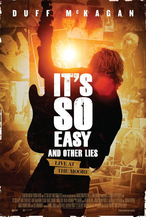 Movie poster for It's So Easy and Other Lies (2016)