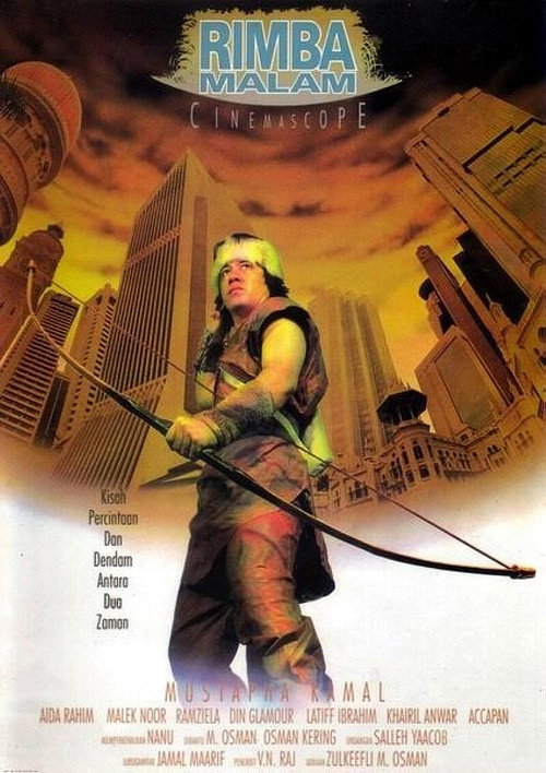Movie poster for Rimba Malam (1992)