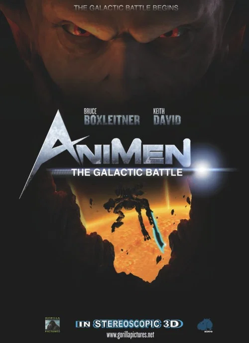 Movie poster for AniMen: The Galactic Battle (2012)