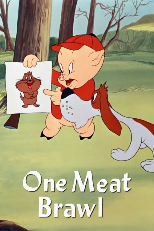 Movie poster for One Meat Brawl (1947)