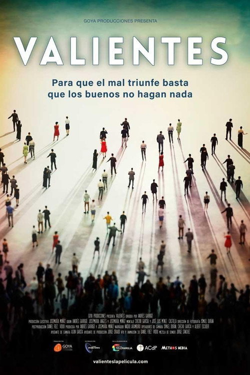 Movie poster for Valientes (2025)