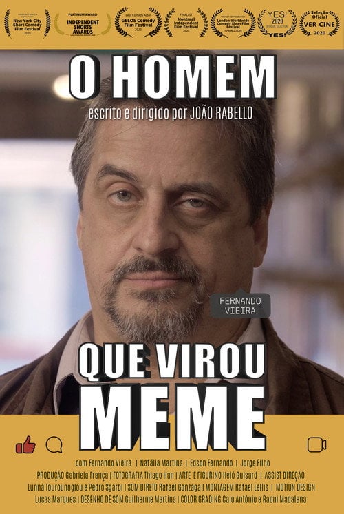 Movie poster for O Homem Que Virou Meme (2020)