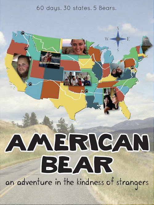 Movie poster for American Bear: An Adventure in the Kindness of Strangers (2014)