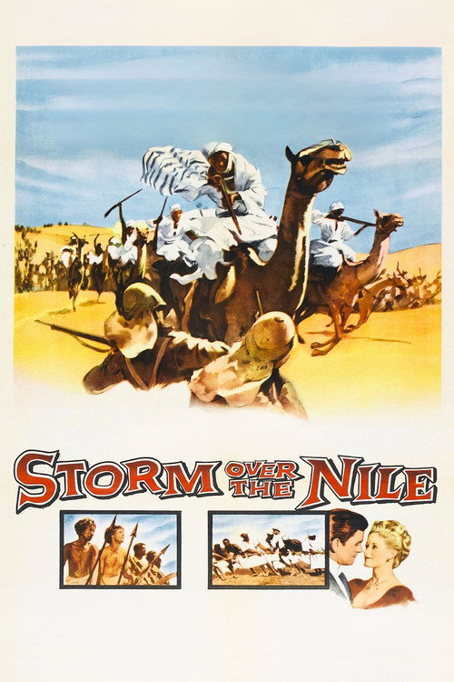 Movie poster for Storm Over the Nile (1955)
