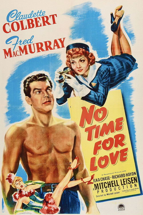 Movie poster for No Time for Love (1943)