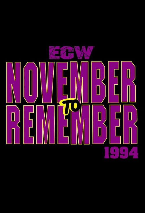 Movie poster for ECW November to Remember 1994 (1994)