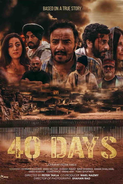 Movie poster for 40 Days (2025)
