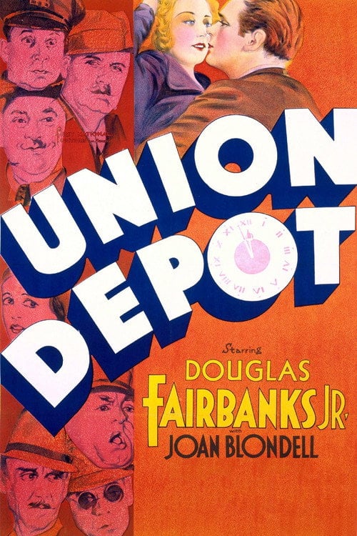 Movie poster for Union Depot (1932)