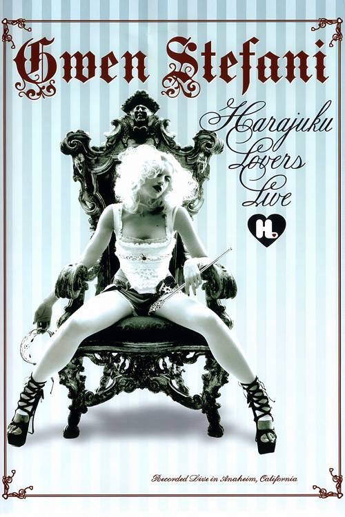 Movie poster for Gwen Stefani: Harajuku Lovers Live (2006)