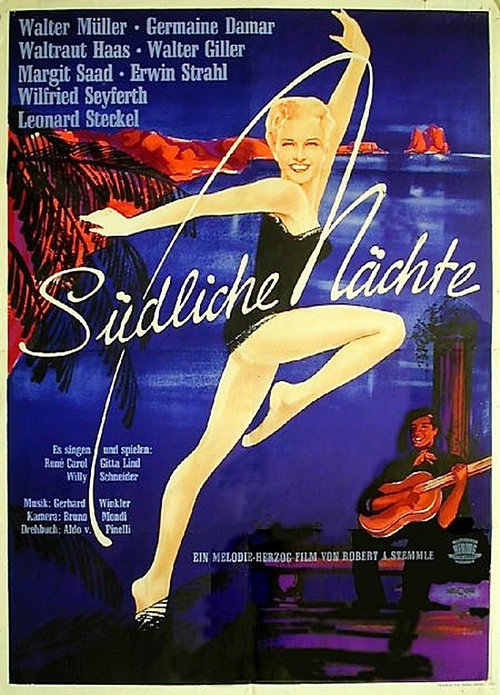 Movie poster for Südliche Nächte (1953)