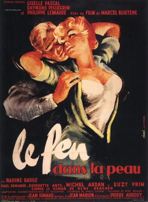 Movie poster for Fire Under Her Skin (1954)